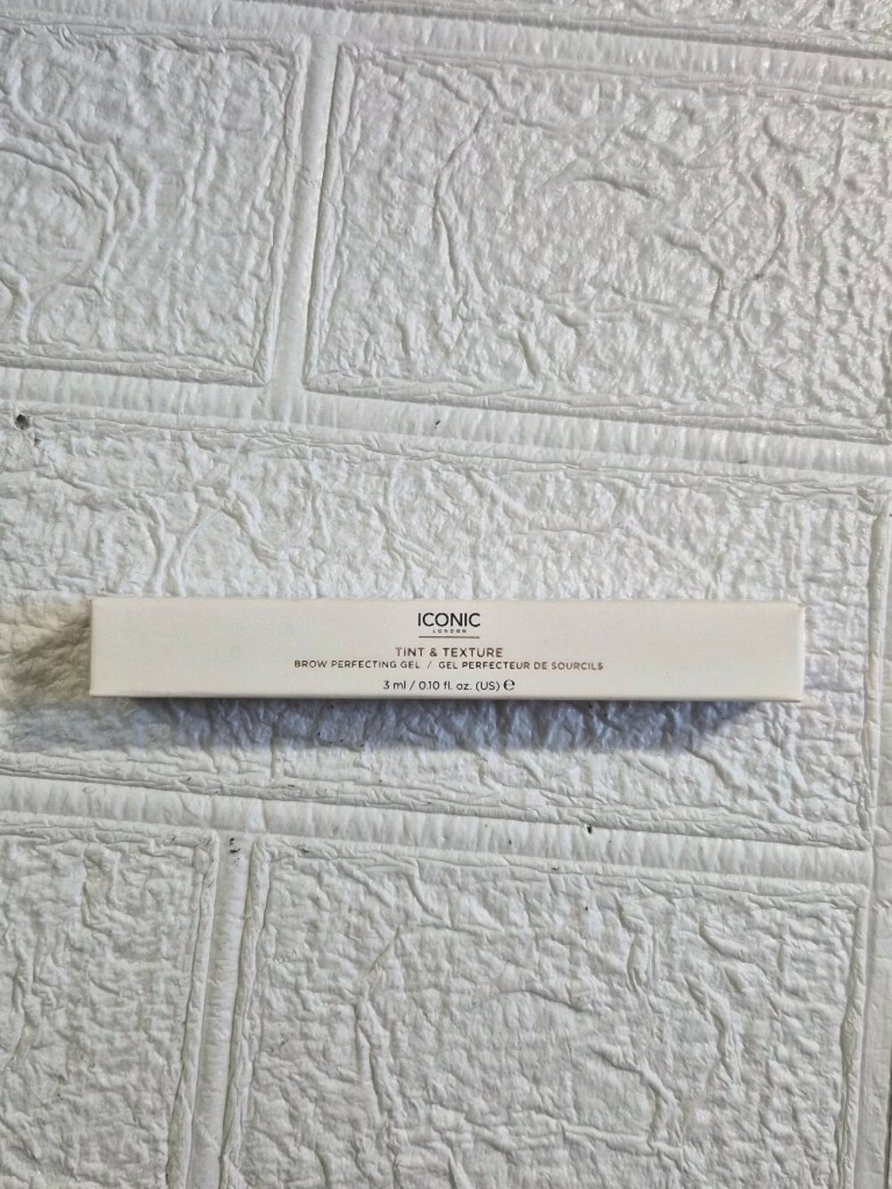 Iconic London Tint & Texture Brow Perfecting Gel • Ash Blonde • 0.10 Fl Oz